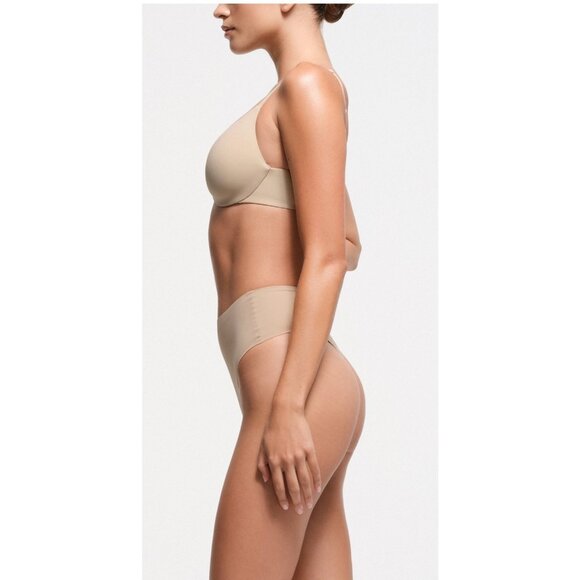 SKIMS SMOOTHING INTIMATES FULL COVERAGE BRA IN CLAY SIZE 42DDD NWT $56 - Picture 9 of 12